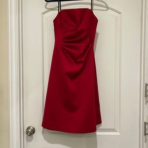 A.B.S. Cocktail T cup style stress strapless sweetheart Size 4